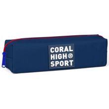 Coral High Sport Tek Bölmeli Lacivert Kalem Kutusu