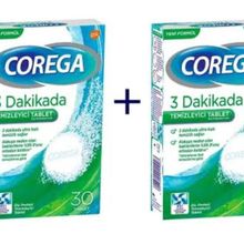 Corega 2x30 Tablet Diş Protezi Temizleyici