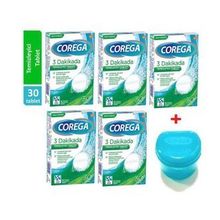 Corega 3 Dakikada Diş Protezi Temizleyici 5x30'lu Tablet