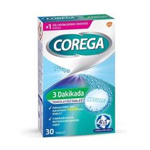 Corega 3 Dakikada Diş Protezi Temizleyici Tablet 30 Tablet - Tekli