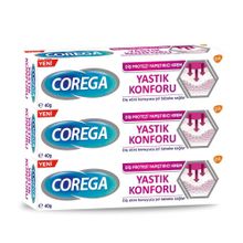 Corega 3x40 gr Yastık Konforlu Diş Protezi Yapıştırıcı Krem