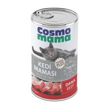 Cosmo Mama Dana Etlİ 12x415 gr Yetişkin Kedi Konserve Maması