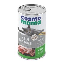 Cosmo Mama Premium Kuzu Etli 24 Adet Yetişkin Kedi Konserve Maması