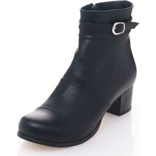 Costo Shoes 17001 Siyah Büyük Numara Kadın Ayakkabı