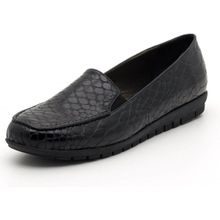 Costo Shoes 200592 Siyah Timsah Baskı Kadın Ayakkabı