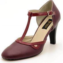 Costo Shoes 2017 Bordo Cilt Büyük Numara Kadın Ayakkabısı