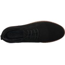 Costo Shoes AG4296-1 Mat Siyah Süet Deri Dayanıklı Termo Taban Erkek Ayakkabı