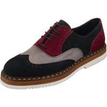 Costo Shoes ALP23 Siyah Süet Gri Nubuk Deri Hafif Rahat Eva Taban Rahat Geniş Kalıp Premium Serisi Erkek Ayakkabı