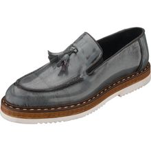 Costo Shoes ALP76 Gri Açma Deri Hafif Rahat Eva Taban Rahat Geniş Kalıp Premium Serisi Erkek Ayakkabı