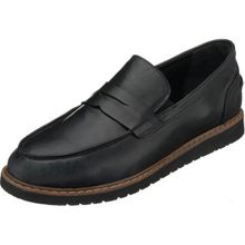 Costo Shoes AYL1112 45-46-47-48-49-50 Siyah Deri Termo Taban 4 Mevsim Büyük Numara Üst Kalite Erkek Ayakkabısı