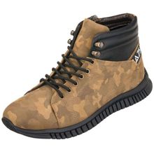Costo Shoes BRK4414 Komando Büyük Numara Dana Derisi Rahat Geniş Kalıp Erkek Spor Ayakkabı