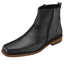 Costo Shoes Clas01 Siyah Rahat Geniş Kalıp Özel Seri Erkek Kovoby Bot