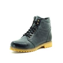 Costo Shoes CYN 2022 Gri Crazy Deri Büyük Numara Erkek Bot