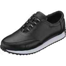 Costo Shoes Dora-2023 Siyah Dana Derisi Rahat Geniş Kalıp Hafif Taban Yeni Sezon Erkek Spor Ayakkabısı