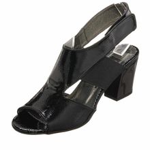 Costo Shoes DRL4316 Siyah Rahat Geniş Şık Kalıp Yeni Sezon Rugan Büyük Numara Kadın Ayakkabısı