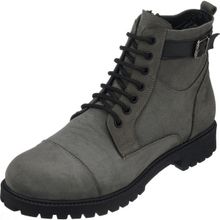Costo Shoes EF703 Gri Dana Nubuk El İşçiliği Rahat Geniş Kalıp Özel Seri Erkek Bot