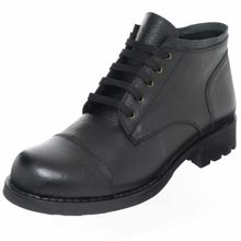 Costo Shoes F0444 Siyah Deri Erkek Bot