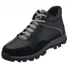 Costo Shoes GG1406 Siyah Trekking Taban Büyük Numara Erkek Deri Bot