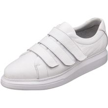 Costo Shoes GG3313 Beyaz Çift Katlı Termo Taban Üst Kalite Ekstra Rahat Kalıp Vip Deri Büyük Numara Erkek Spor Ayakkabı