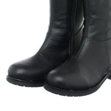 Costo Shoes K341 Siyah Üst Kalite Geniş Kalıp Kadın Çizme