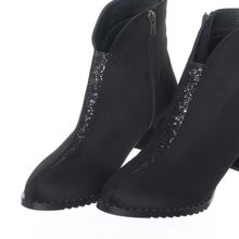 Costo Shoes K541 Siyah Süet Kadın Bot