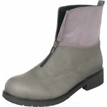 Costo Shoes K902 Gri Yağlı Nubuk Kadın Bot