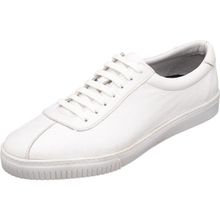 Costo Shoes Kaan-05 Beyaz Dana Derisi Büyük Numara Rahat Geniş Kalıp Şık Yeni Sezon Deri Erkek Spor Ayakkabı