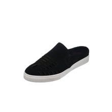 Costo Shoes Kaan-07 Siyah Süet Dana Derisi Sandalet Terlik Erkek Yazlık Ayakkabı