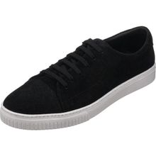 Costo Shoes KADİR-01 Siyah Rahat Geniş Kalıp Şık Dana Süet Deri Büyük Numara Erkek Spor Ayakkabısı