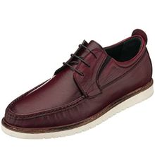 Costo Shoes KRT103 45-46-47-48-49-50 Bordo Deri 4 Mevsim Büyük Numara Üst Kalite Erkek Ayakkabısı
