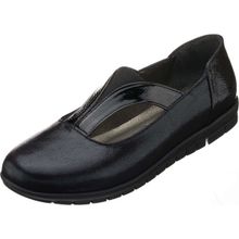 Costo Shoes N19512 Siyah Deri Büyük Numara Kadın Ayakkabı