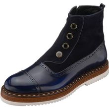 Costo Shoes NVN490 Lacivert Açma Deri Eva Taban Büyük Numara Erkek Bot