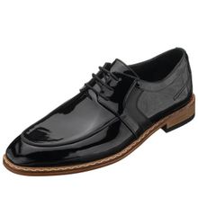 Costo Shoes P20213 siyah Rugan Üst Kalite Erkek Deri Ayakkabı