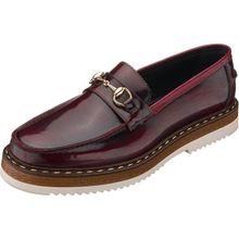 Costo Shoes SNM1910 Bordo Açma Deri Eva Rahat Hafif Taban Giydirimi Rahat Geniş Kalıp Özel Seri El İşçiliği Erkek Ayakkabı
