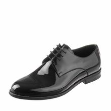 Costo Shoes US190513 Siyah Rugan Üst Kalite El İşçiliği Erkek Ayakkabısı