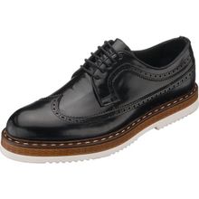 Costo Shoes YKP713 Siyah Açma Eva Taban Premium Serisi Rahat Geniş Kalıp Hafif Özel Seri El işçiliği Erkek Ayakkabı