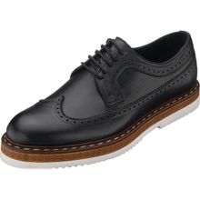 Costo Shoes YKP713 Siyah Deri Eva Taban Premıum Serisi Rahat Geniş Kalıp Hafif Özel Seri El işçiliği Erkek Ayakkabı
