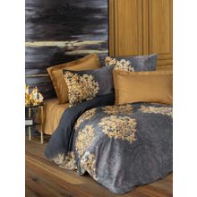 Cotton Box 200x220 cm Jadira Bej Çift Kişilik Saten Nevresim Takımı