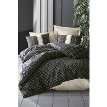 Cotton Box Antre Bej Dark Çift Kişilik Nevresim Takımı