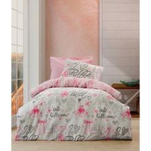Cotton Box Ballerina Pembe Ranforce Tek Kişilik Nevresim Takımı