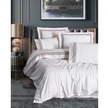 Cotton Box Classic Helya Beyaz Çift Kişilik 200x220 cm Nevresim Takımı