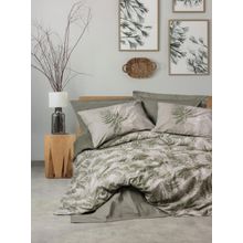 Cotton Box Frond Haki Dual Tek Kişilik Nevresim Takımı