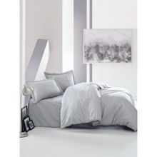 Cotton Box Gri Elegant Seri Saten Çift Kişilik Nevresim Takımı