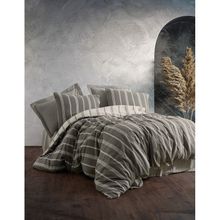 Cotton Box Jamira Smooth Çift Kişilik Haki 200x220 cm Nevresim Takımı