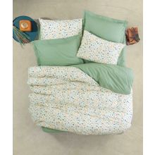 Cotton Box Lola Yeşil Petite Çift Kişilik Nevresim Takımı