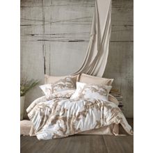 Cotton Box Loren Bej Çift Kişilik 200x220 cm Nevresim Takımı