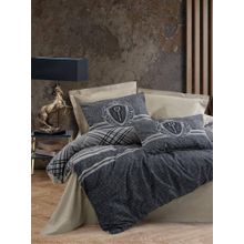 Cotton Box Masculine Thor Bej Çift Kişilik 200x220 cm Nevresim Takımı