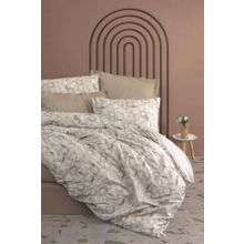 Cotton Box Moil Bej Minimal Çift Kişilik 200x220 cm Nevresim Takımı