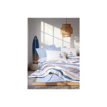 Cotton Box Moreno Mavi Maritime Çift Kişilik 200x220 cm Nevresim Takımı