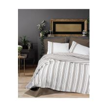 Cotton Box Nobil Ranforce Çift Kişilik Swell Kahve 200x220 cm Nevresim Takımı